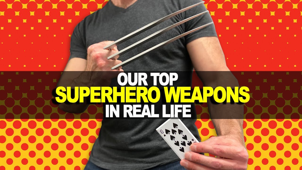 Top Superhero Weapons In Real Life!