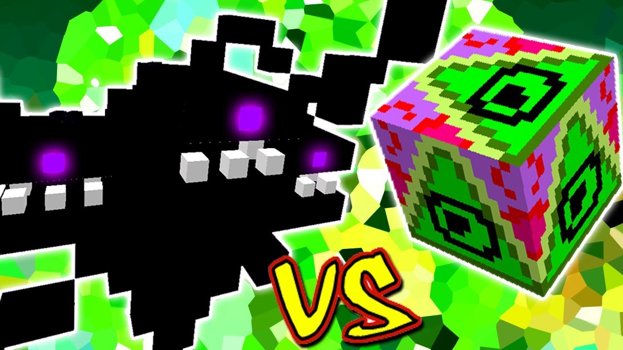 WITHER STORM VS. LUCKY BLOCK CLAZE (MINECRAFT LUCKY BLOCK CHALLENGE)