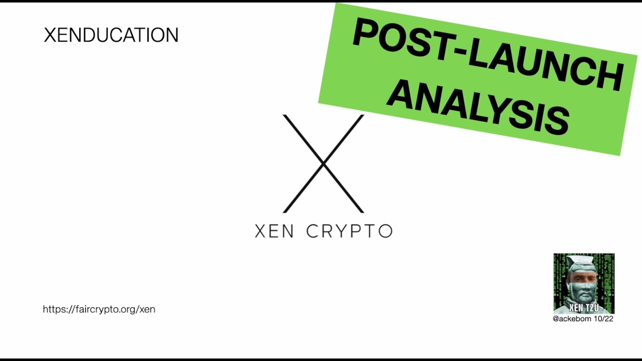 XENDUCATION POST LAUNCH ANALYSIS