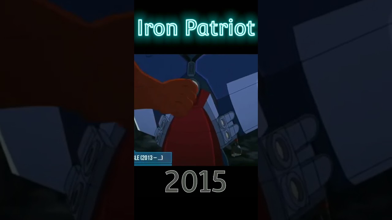 Evolution of Iron Patriot #Shorts #Evolution
