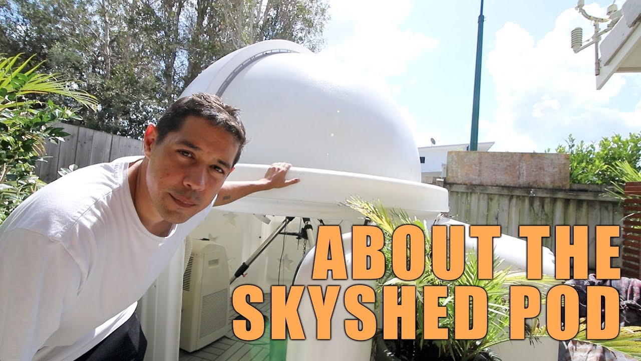 Sky Shed Pod Tour - A Cheap Backyard Observatory