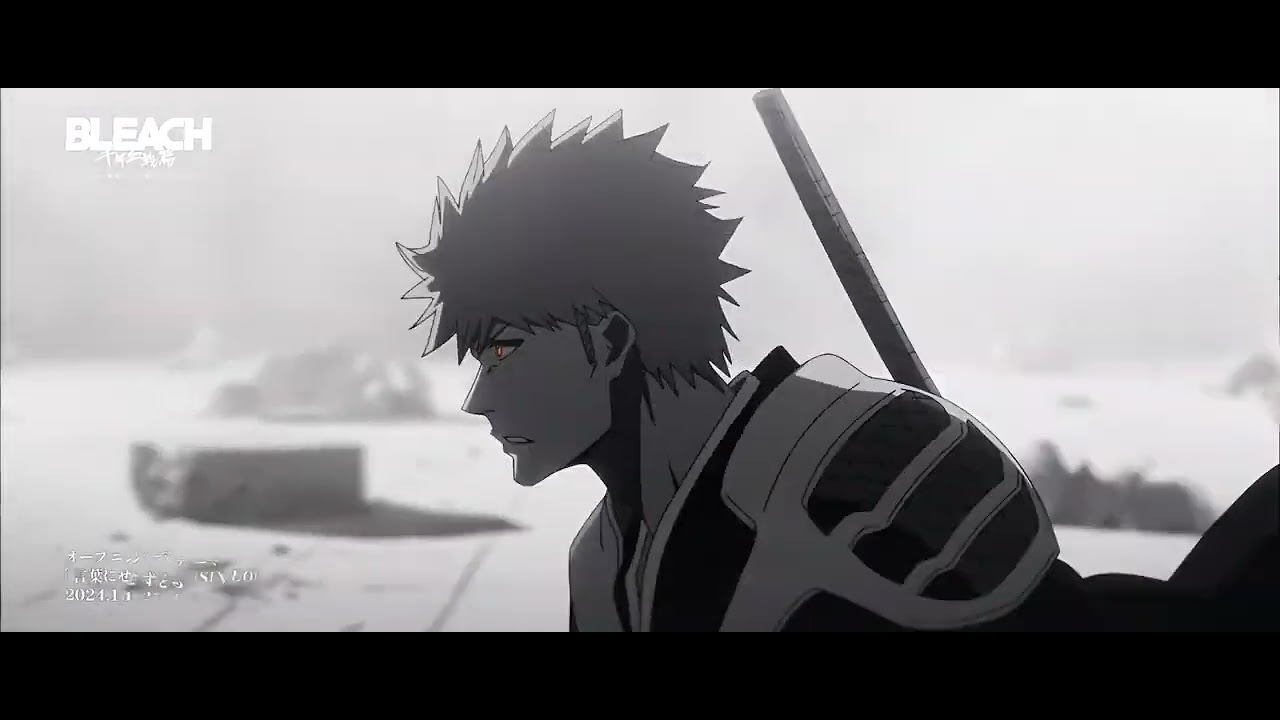 OPENING Bleach: Thousand-Year Blood War 4K 60FPS Creditless