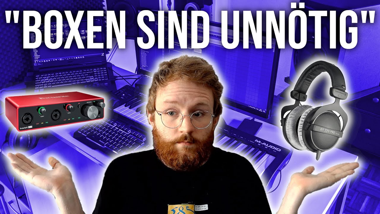 Was braucht man zum Musik produzieren? | Homestudio Tour 2021