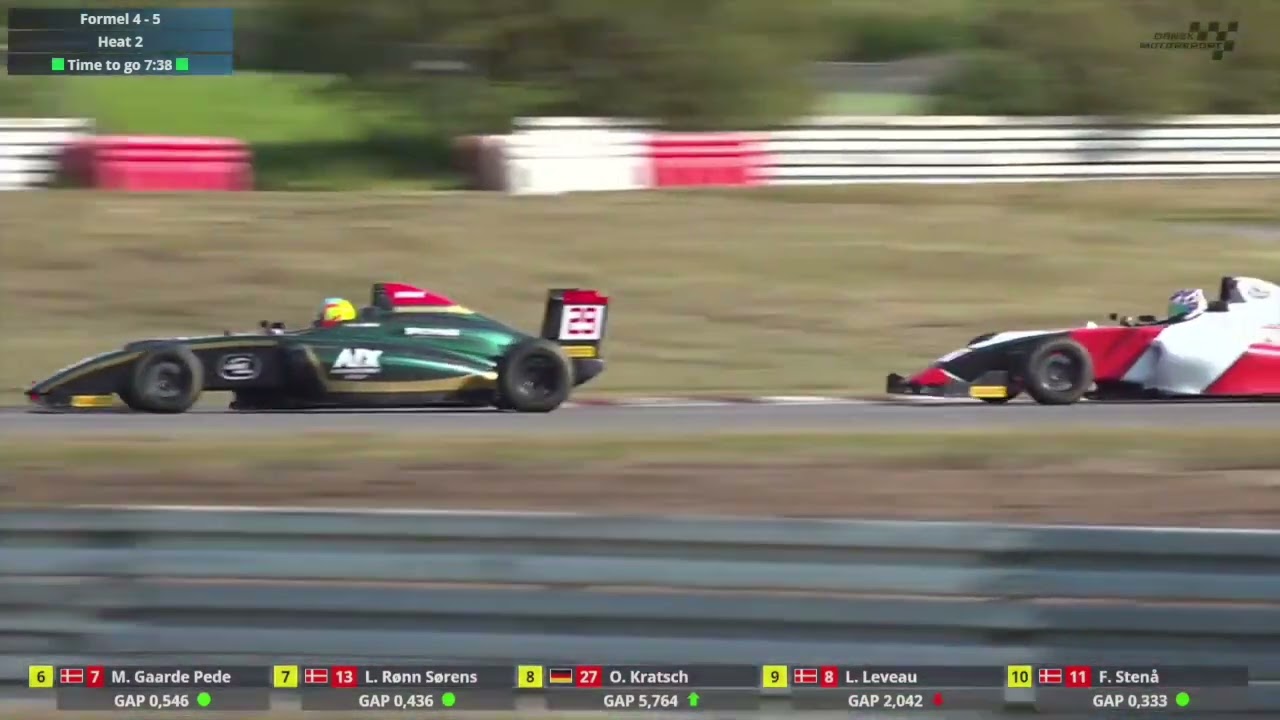 LEO ROBINSON - F4 Danish Championship - Round 5 - Race 2 - Padborg Park