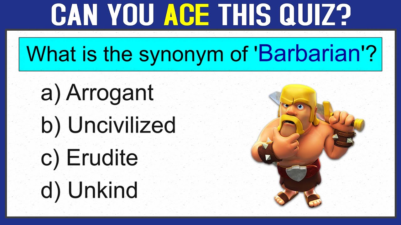 SYNONYMS REVISION TEST: Can You Ace This English Vocabulary Quiz? #challenge 2