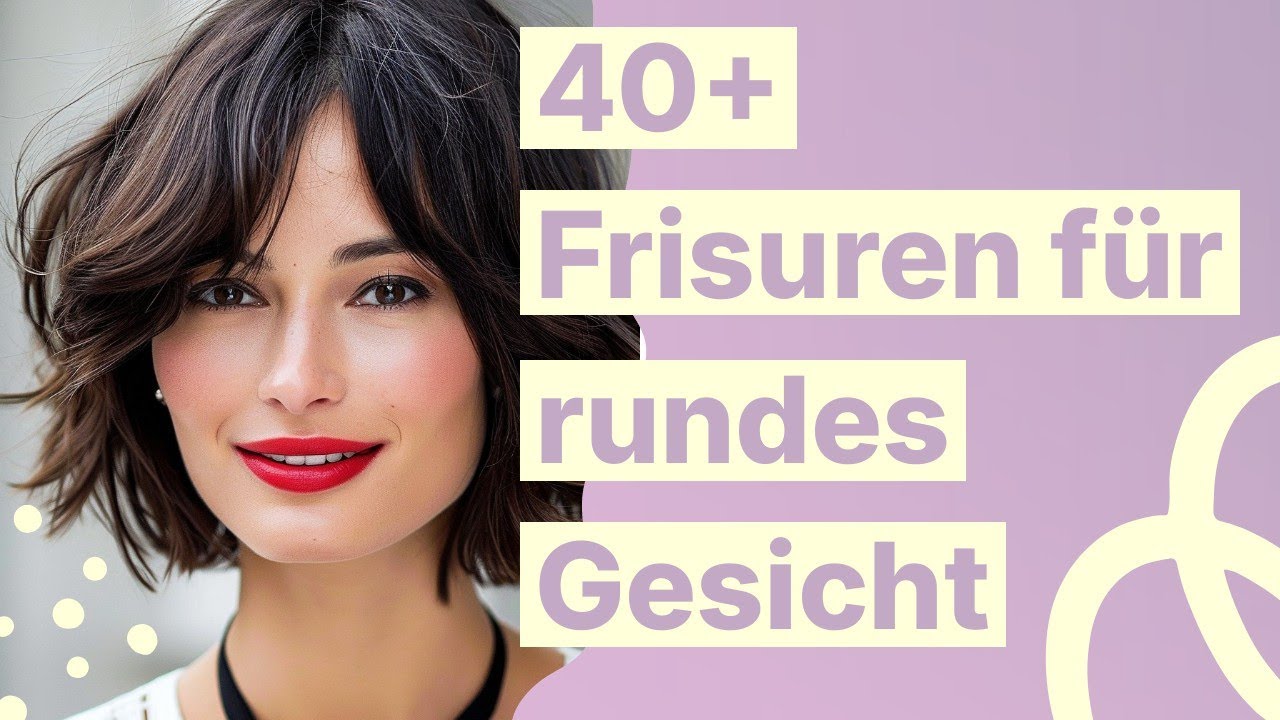 Frisuren 2025: Perfekt für dein rundes Gesicht ab 40