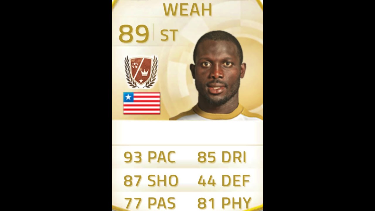 FIFA 15 LEGEND WEAH 89 Player Review & In Game Stats Ultimate Team