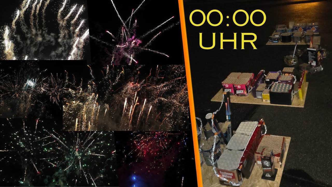 Silvester 0 Uhr Feuerwerk Show 2025/26! | 4 Bretter