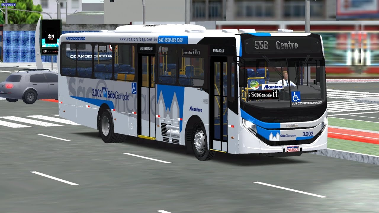 ⚪️[PROTON BUS] Caio Apache Vip V OF-1721 Mercedes-Benz Euro 6 Padrão Alcântara ⚪️