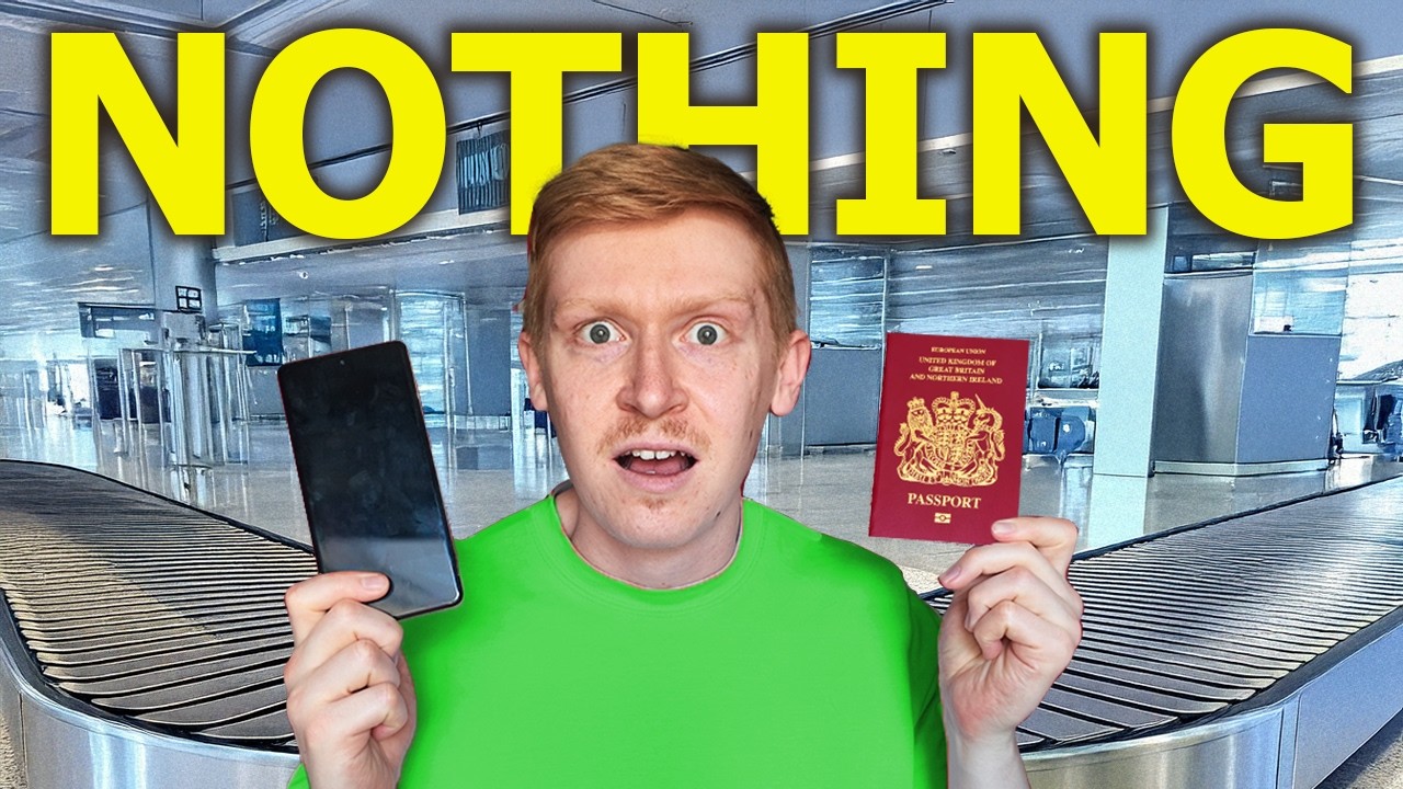 Can I Survive Abroad With NO LUGGAGE?