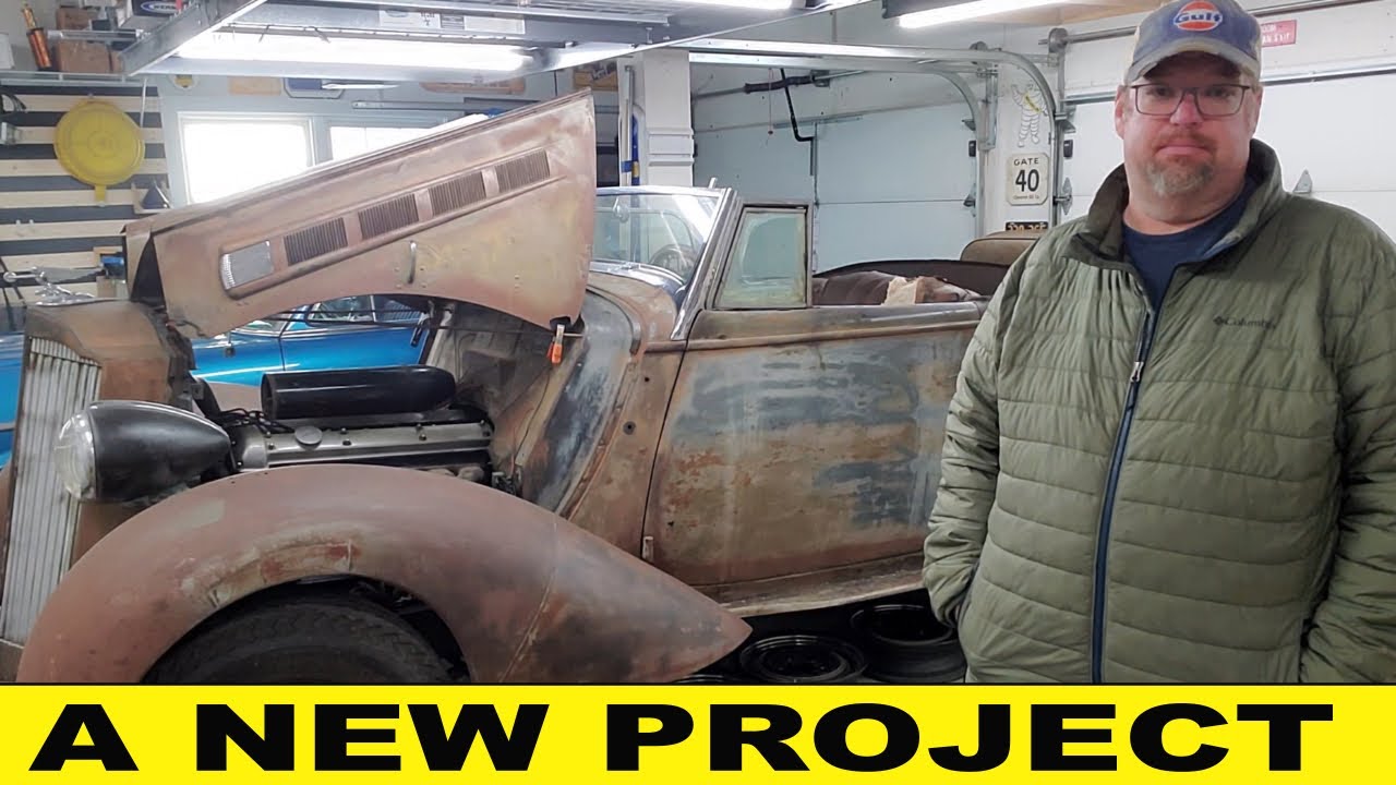 Starting a new project: A 1937 Packard 115-C Hot Rod