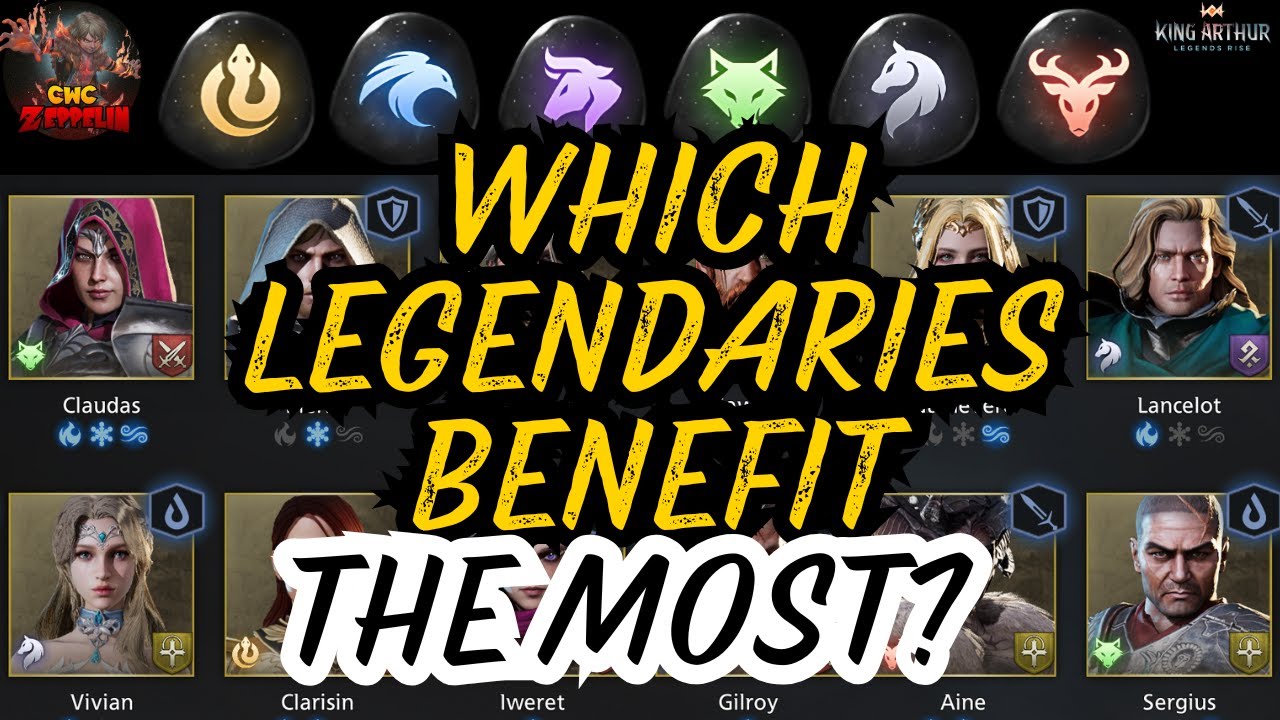 King Arthur: Legends Rise - Who to Use Legendary Talismans On