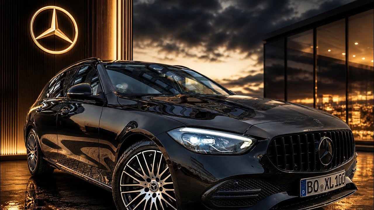 Mercedes C220 D Avantgarde 200 HP S206 (2022) Autobahn POV-Drive by AutoSter