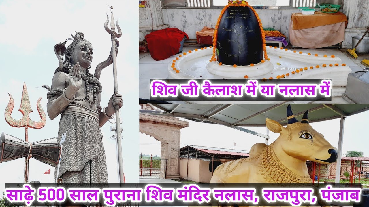 Nalas Shiv Mandir, Rajpura, Patiala, Punjab | नलास मंदिर राजपुरा | 500 years old Temple Nalas