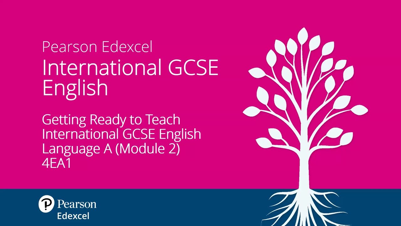 Getting Ready to Teach Pearson International GCSE English Language A (Module 2) - September 2024