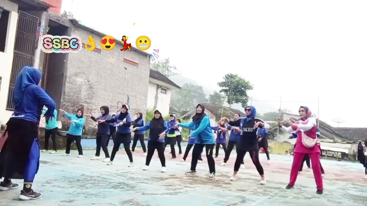 SSBC👌😍 { Senam Kreasi RARERA RERA RERAM, KU INGIN 💃💪🤗 } Bersama Instruktur Tth Neulis 👍🙏