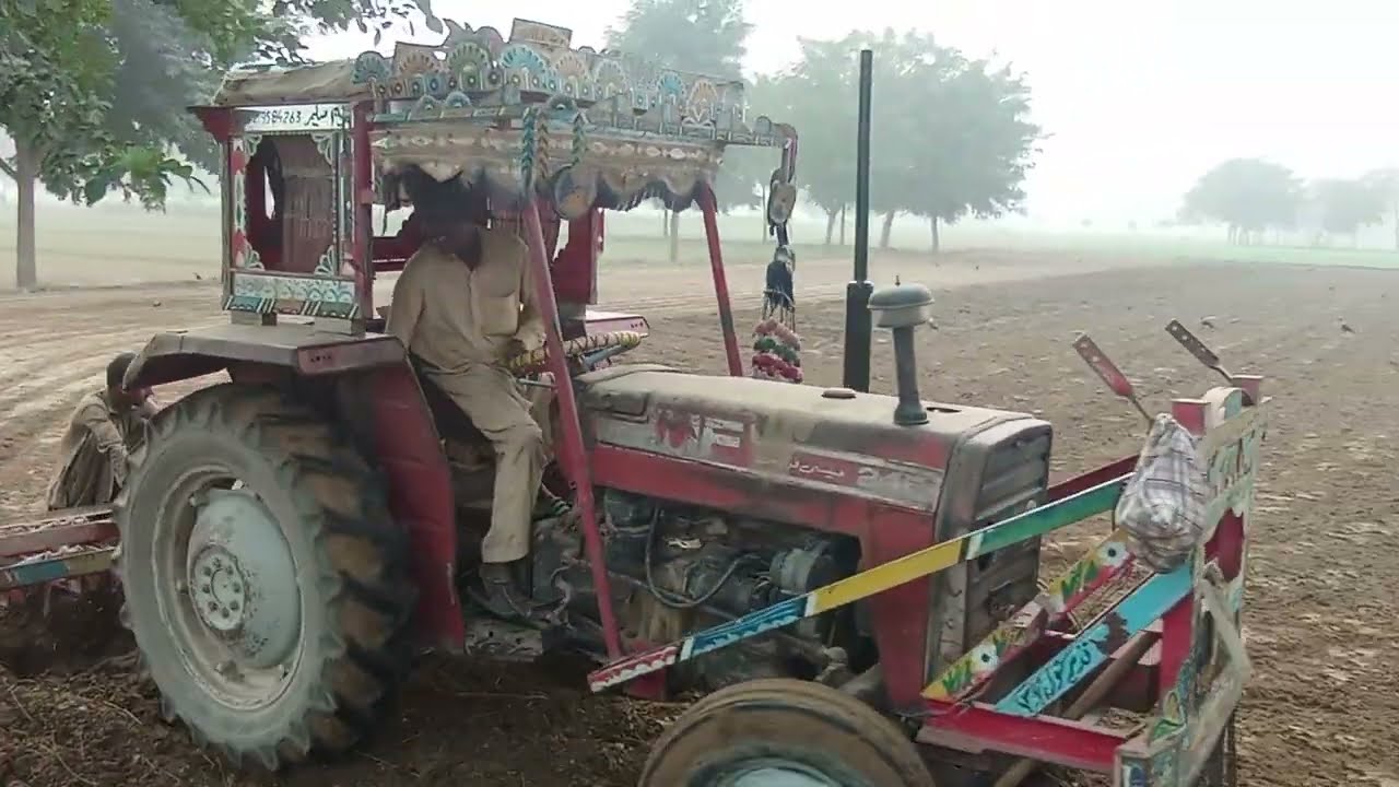 9 cultivator Tractor MF 240/1989 Model performance ناسی ماڈل ٹریکٹر کی پرفارمنس