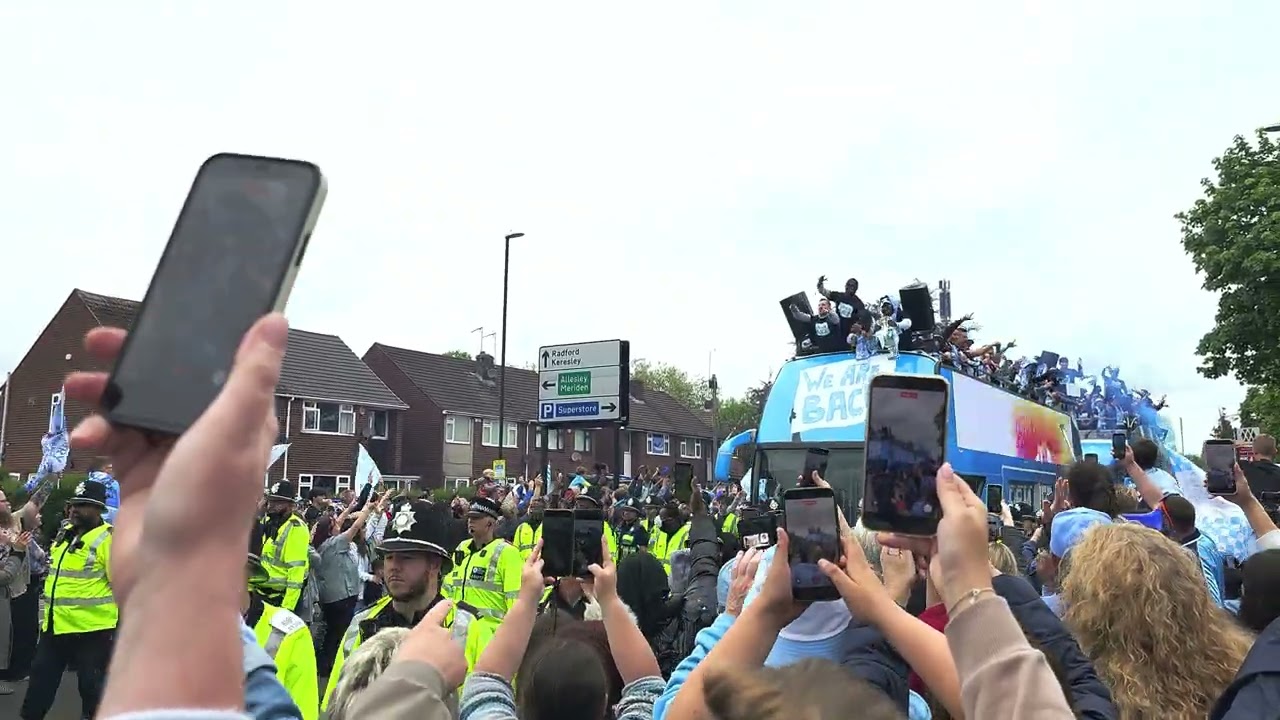 Coventry City Trophy Parade, May 4th 2026