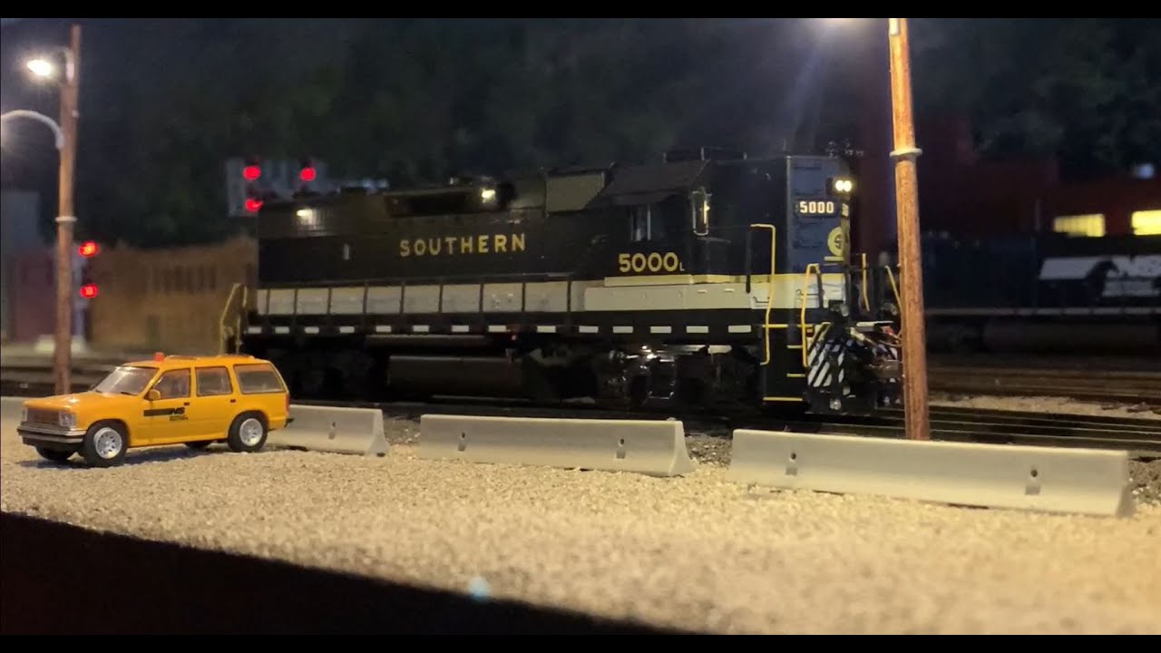 Southern GP38-2 #5000 On The Asheville District