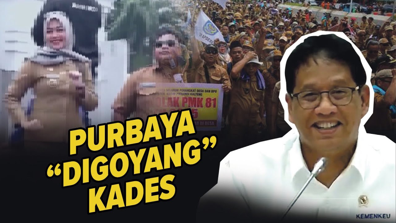Para Kades Demo Menkeu Purbaya Gara-Gara Aturan Dana Desa