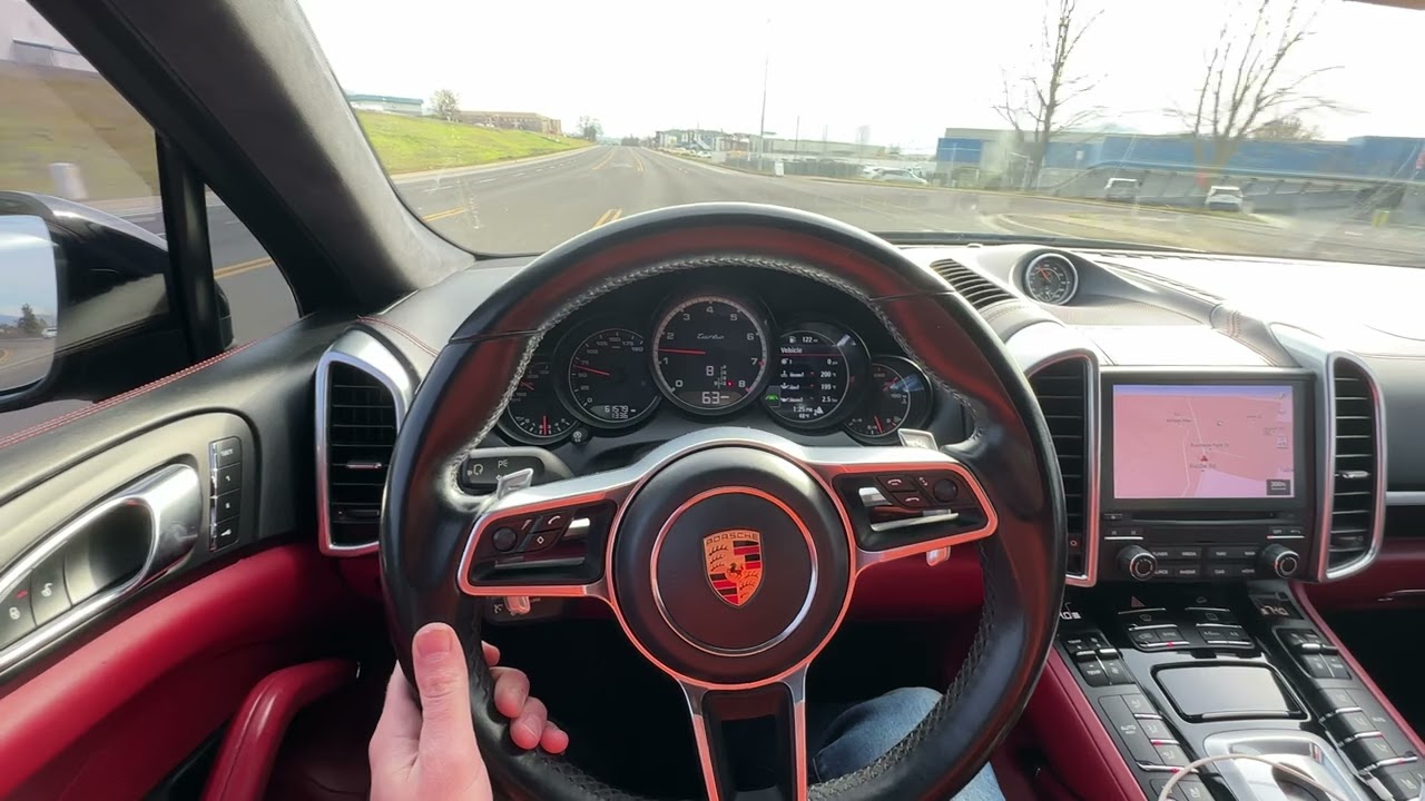 2017 Porsche Cayenne Turbo Driving Video 2 