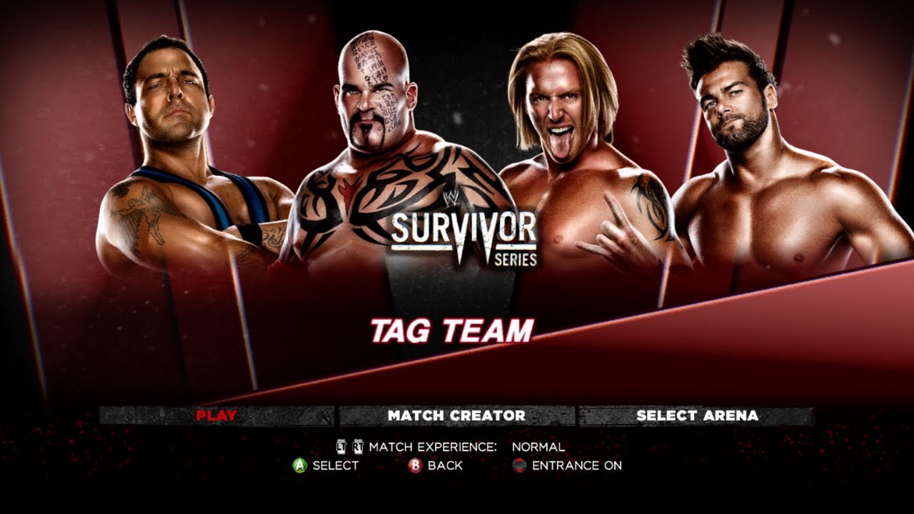 WWE '13 - Tensai & Santino Marella vs. Heath Slater & Justin Gabriel