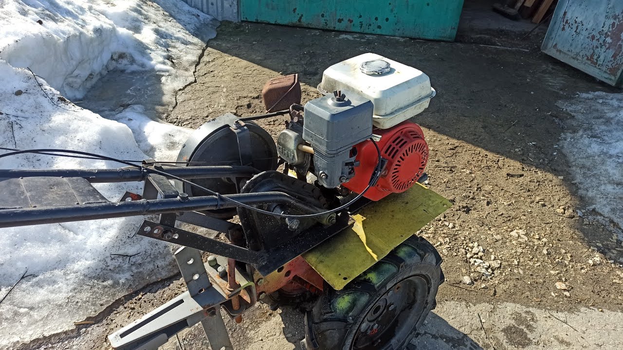 Оживление мотоблока после зимнего простоя.