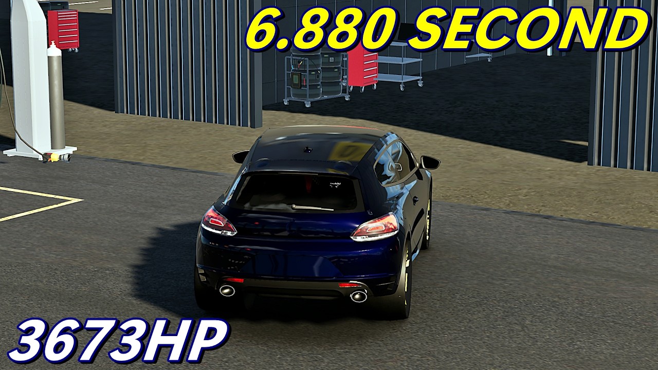 NO CUT VIDEO !!! BE A CHAMPION WITH VOLKSWAGEN SCIROCCO | CAR PARKING MULTIPLAYER 2 DRAG TUNE