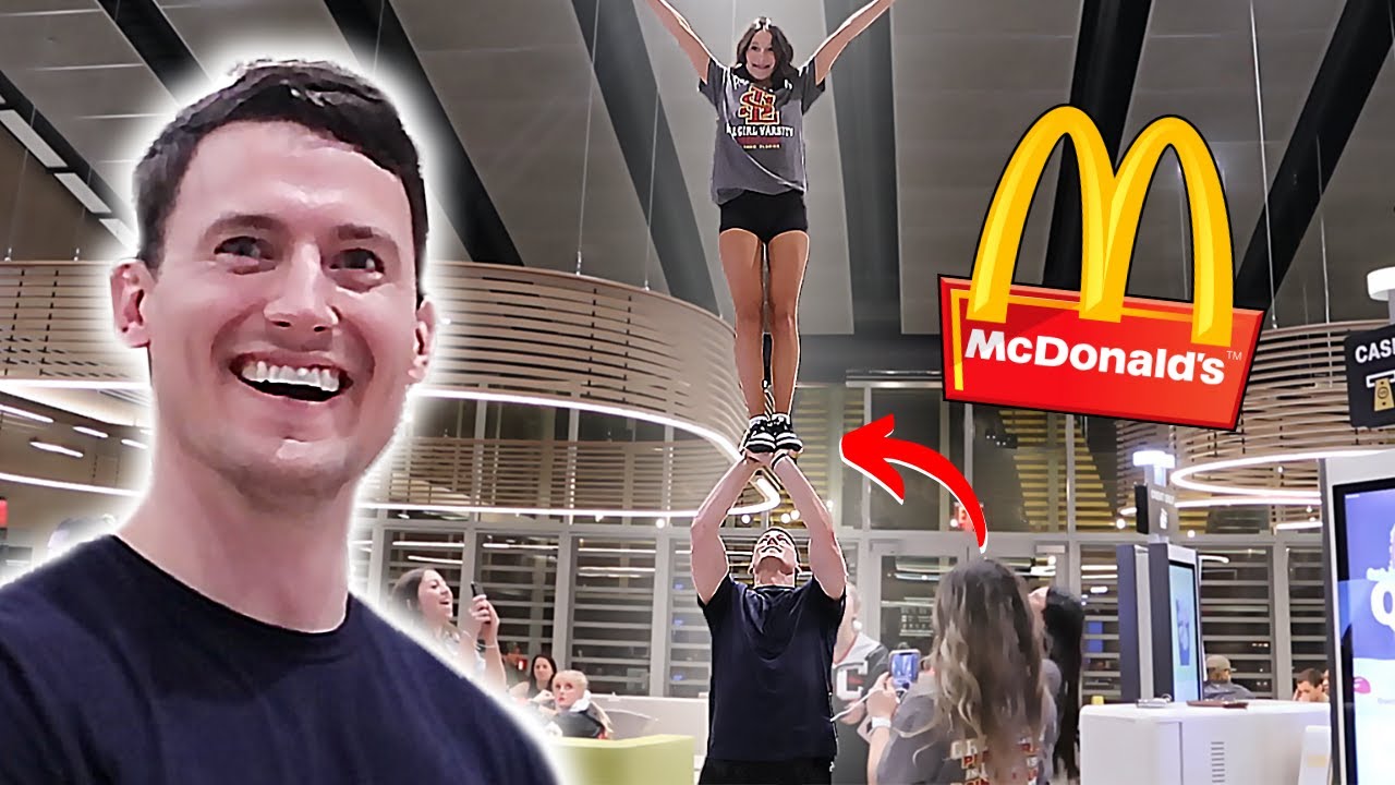 Stunting Random People in a McDonald's