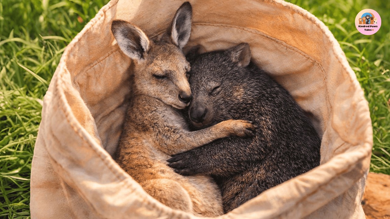 Buggy and Wally: A Wombat and a Kangaroo Who Slept in the Same Pouch