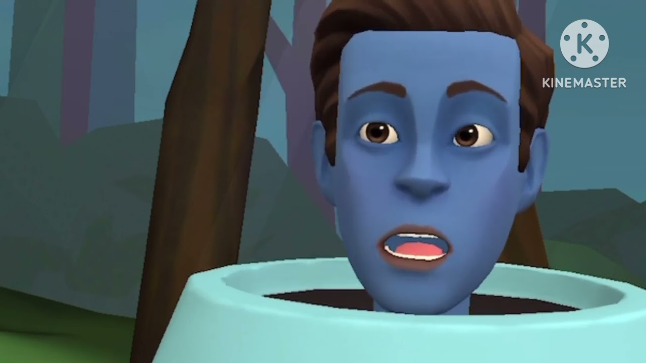 Boris try&rsquo;s the blueberry gum and turn into a blueberry