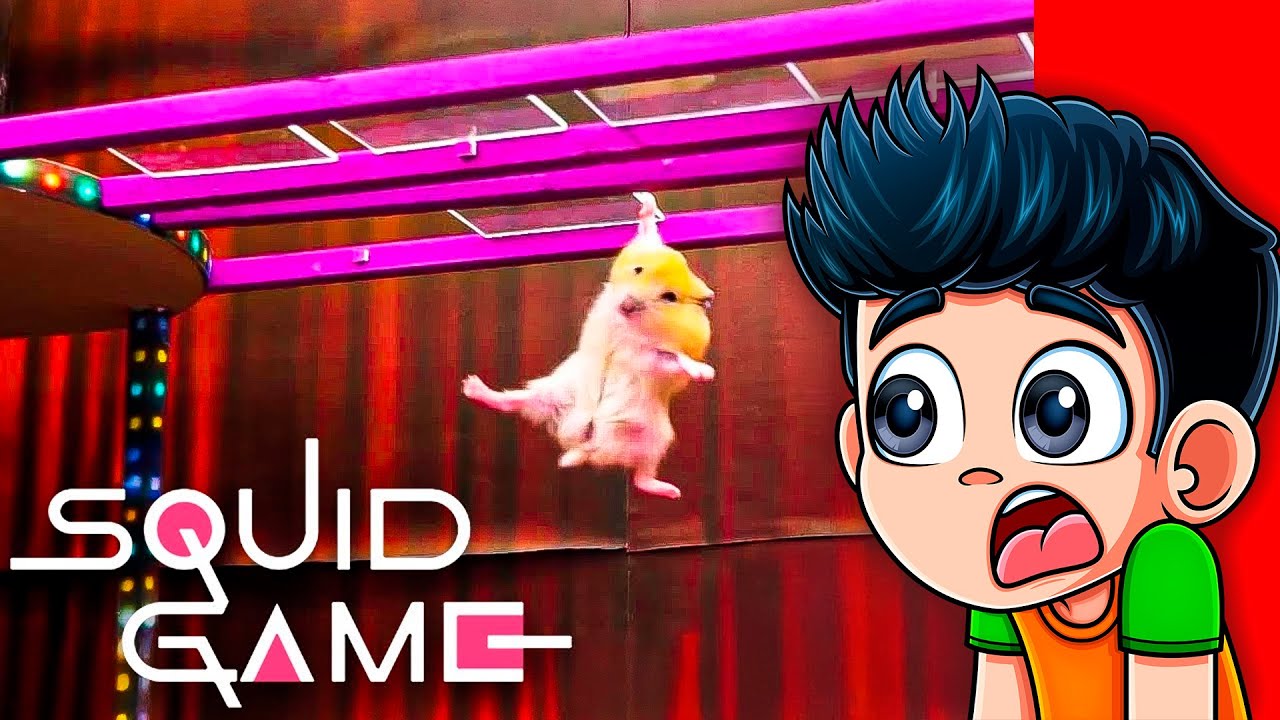 EL JUEGO DEL CALAMAR PERO CON HAMSTERS | Jondres Gc REACCIONA a Hamsterious