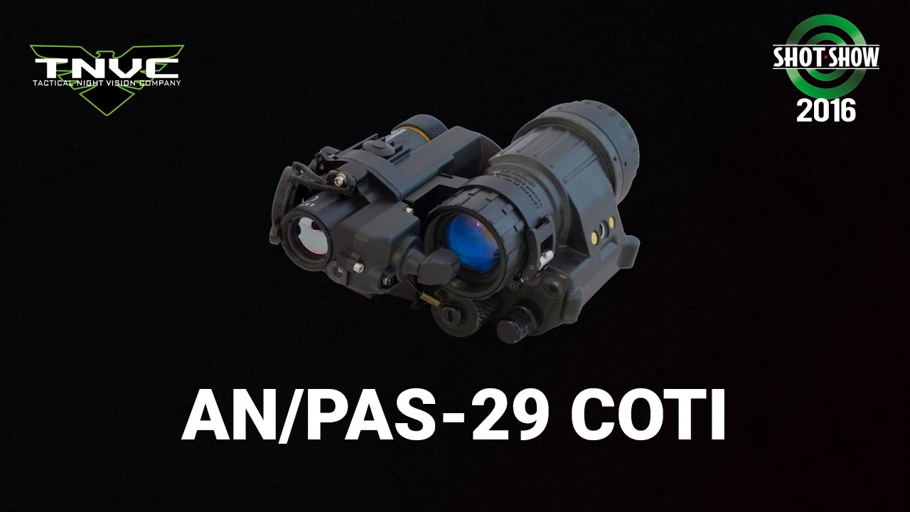 Tactical Night Vision Company AN/PAS-29 COTI - SHOT Show 2016