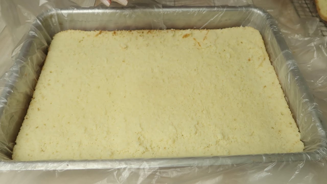 MASSA BRANCA PARA BOLO DE 8KG (PROFISSIONAL) | A MELHOR MASSA QUE VOCÊ JÁ FEZ!