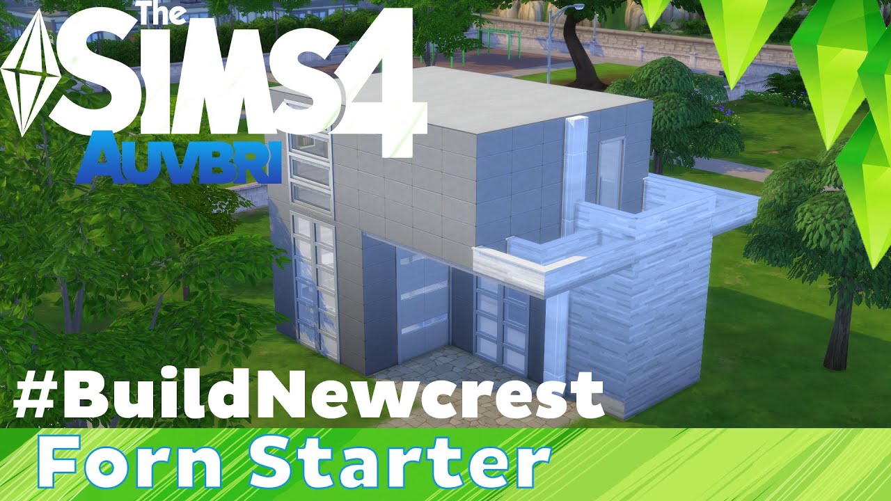 The Sims 4 - #BuildNewcrest - Forn Starter home