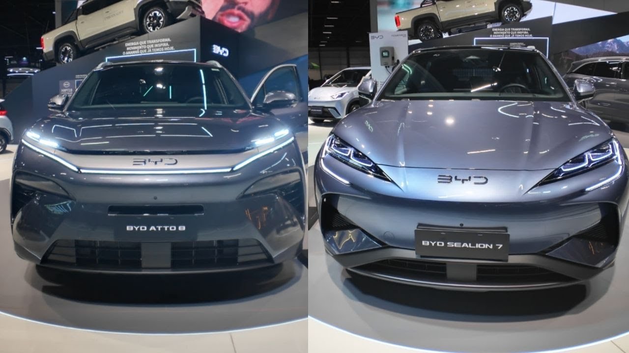 Review Novo Byd Atto 8, Byd Sealion 7 e novidades BYD no SDA 2025