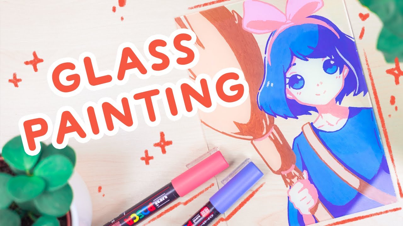 TikTok Trend getestet: Anime Glass Painting DIY ♥