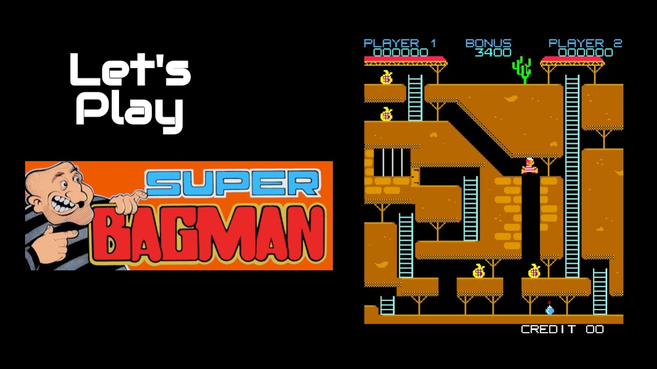 Zagrajmy w &bdquo;Super Bagman&rdquo; (Arcade)