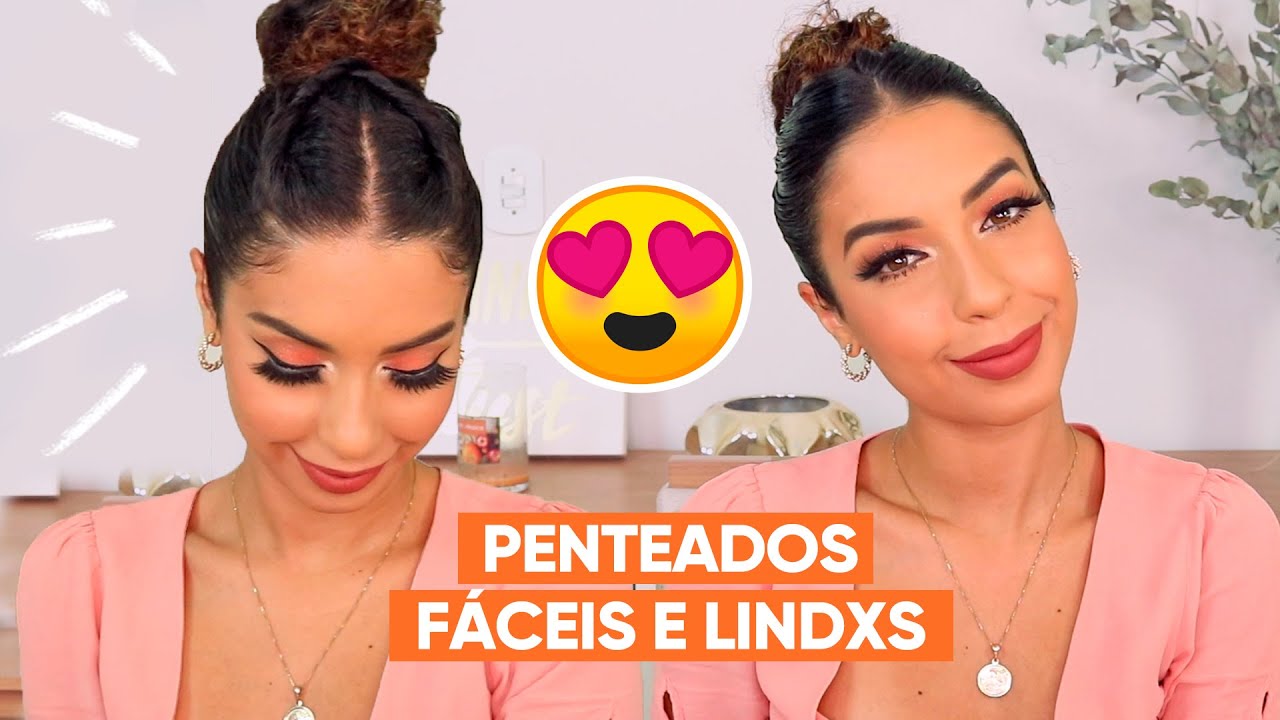 3 PENTEADOS FÁCEIS E LINDOS PRO DAY AFTER | JULIANA LOUISE