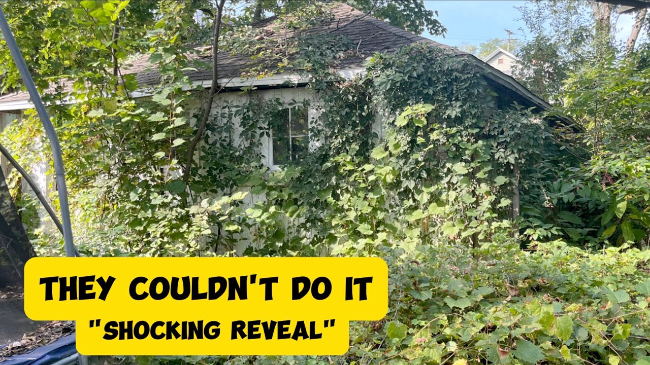 SHE PAID 9 OTHERS and NO ONE could Finish: UNREAL CLEANUP; WHAT WE FIND 