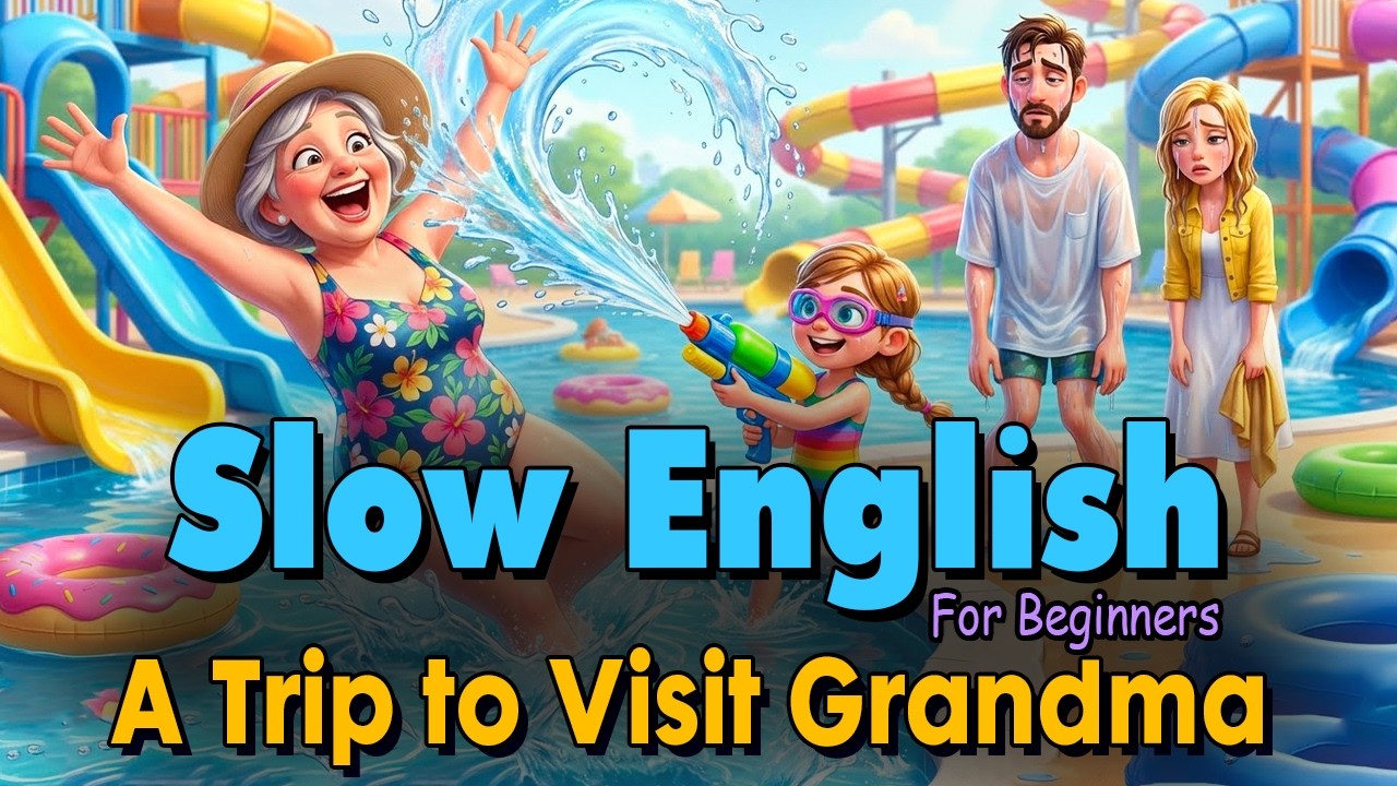 When Our Family Visits Grandma | Easy English Listening Practice Story (A2 Level)