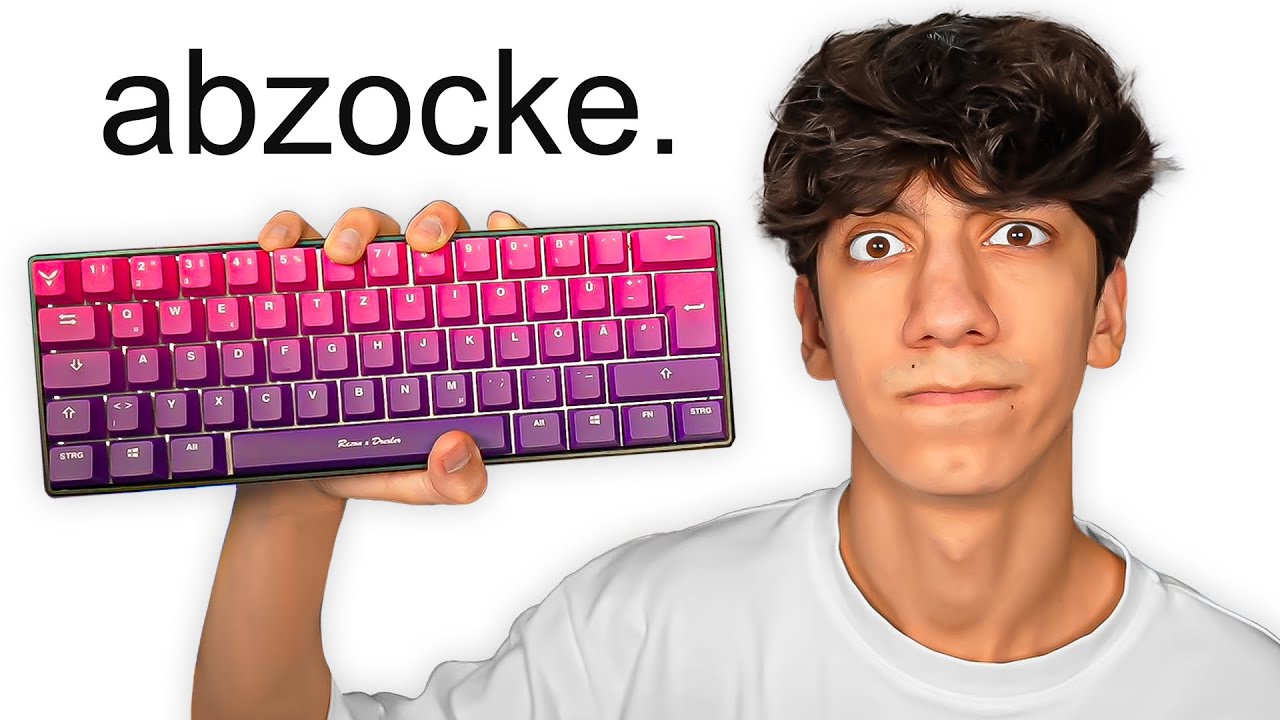 Ich teste die Rezon Tastatur