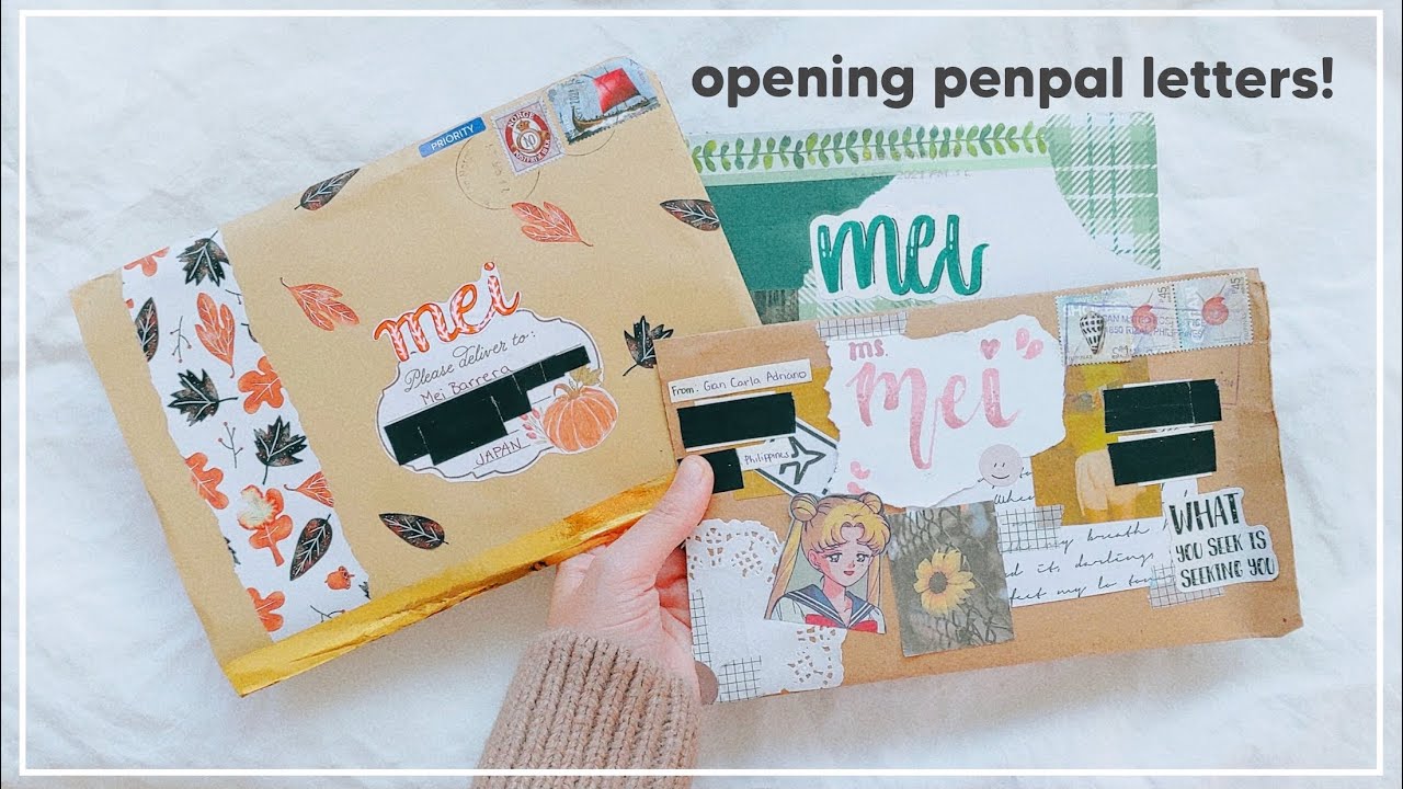 📬 opening penpal letters episode 25 | maiden manila