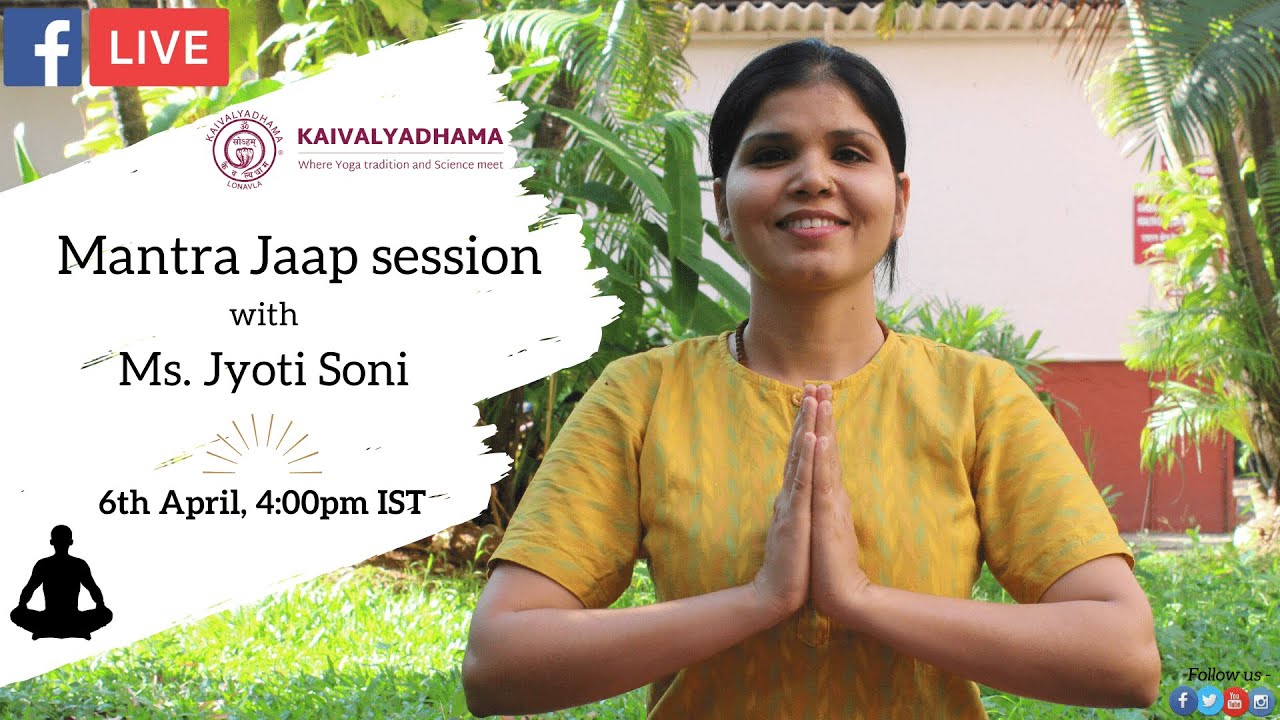 Mantra Chanting by Ms. Jyoti Soni (Sr. Yoga Teacher)