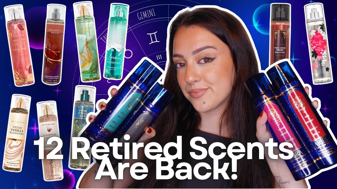 New Bath & Body Works ZODIAC Collection Review! 12 Retired Scents Are Back!!
