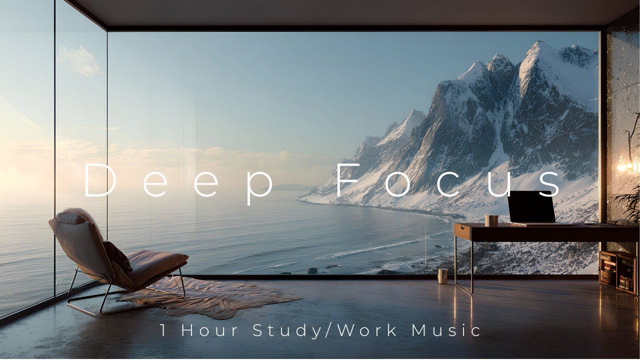 Focus Like a CEO • Misty Mountain Office Mix for Deep Productivity