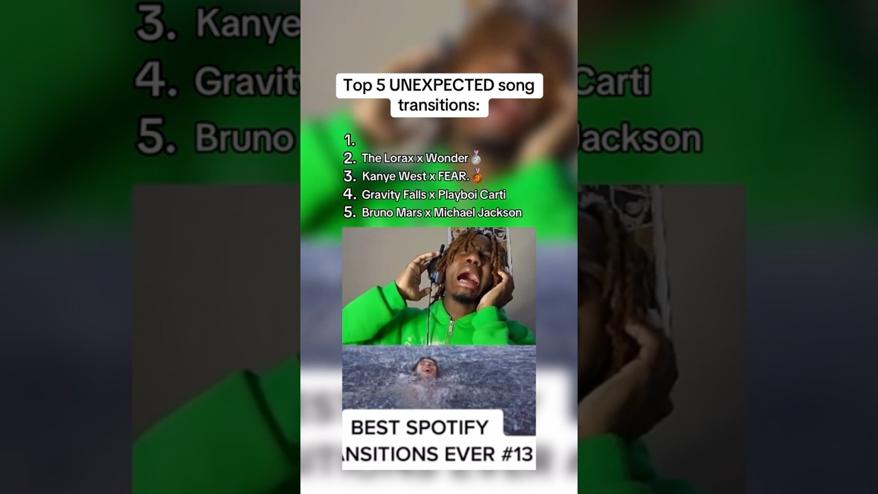 Best Unexpected Song Transitions 😳