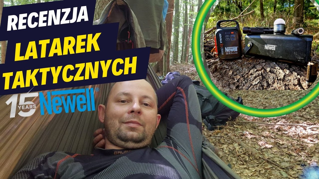 LATARKI TAKTYCZNE do LASU i nie TYLKO - Newell - latarkowa rewolucja