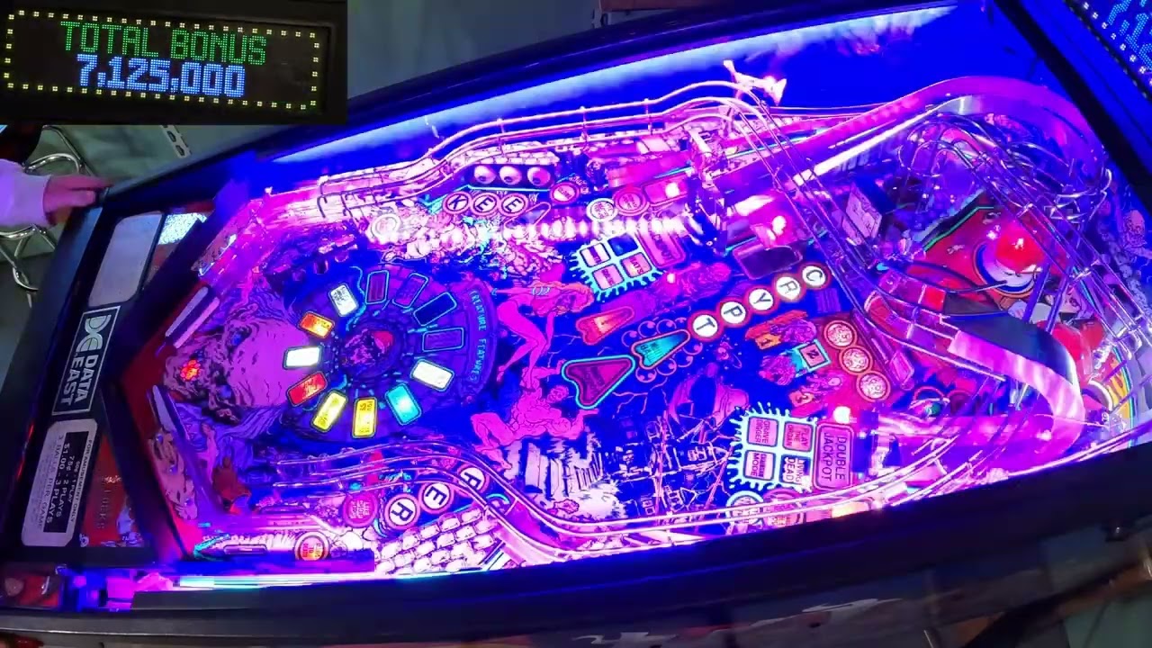 Tales From The Crypt Pinball - Multiball + Electric Chair Game Play
