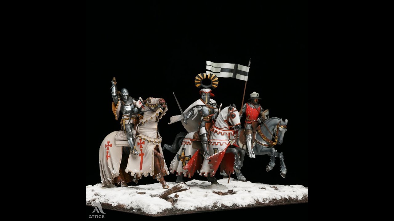 ATTICA MINIATURES KNIGHTS PART 2 & 3